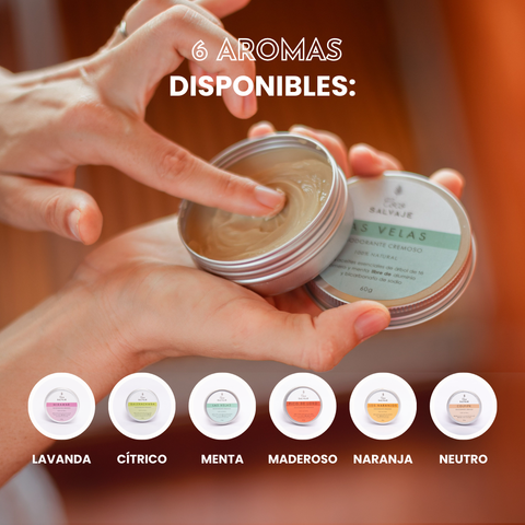 Desodorante Cremoso Los Naranjos