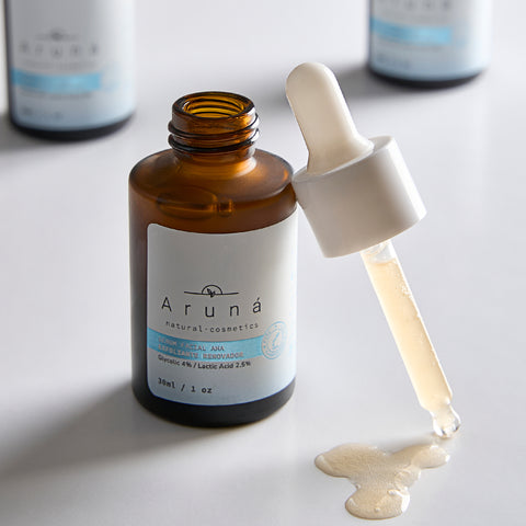 Serum exfoliante ácido glicólico 4% + láctico 2.5%