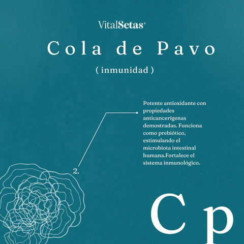 Cápsulas de Cola de Pavo