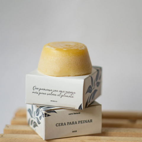 Cera Natural Para Peinar en Barra