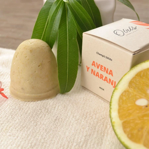 Champú Sólido de Naranja