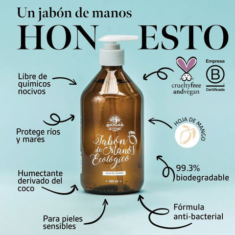 Jabón de Manos Biogar
