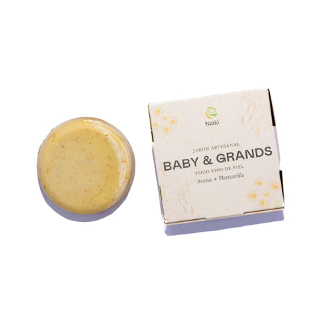 Jabón Natural Baby Avena y Manzanilla