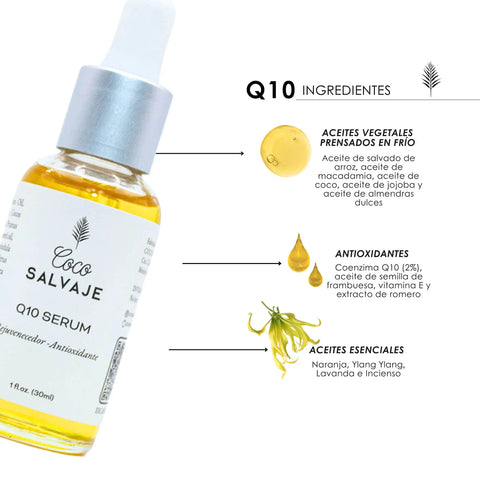 Sérum Facial Q10 Rejuvenecedor