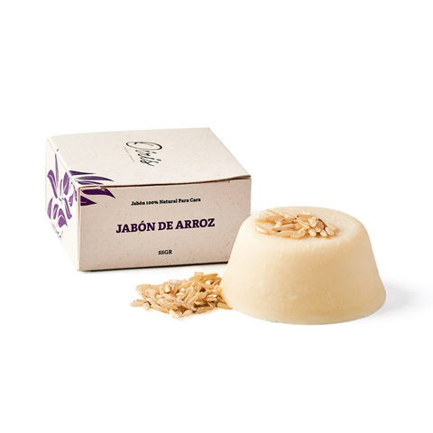 Jabón Facial Natural de Arroz