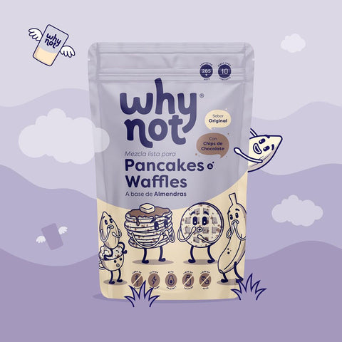 Mezcla Waffles de Almendra con Chips Chocolate
