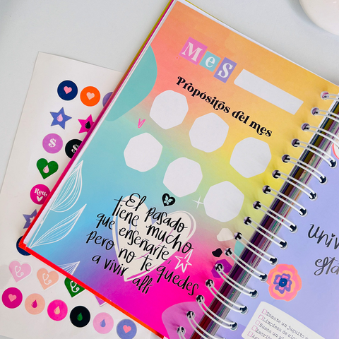 Agenda Perpetua sin Fechas Lilac