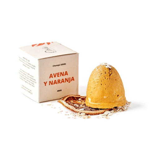 Champú Sólido de Naranja