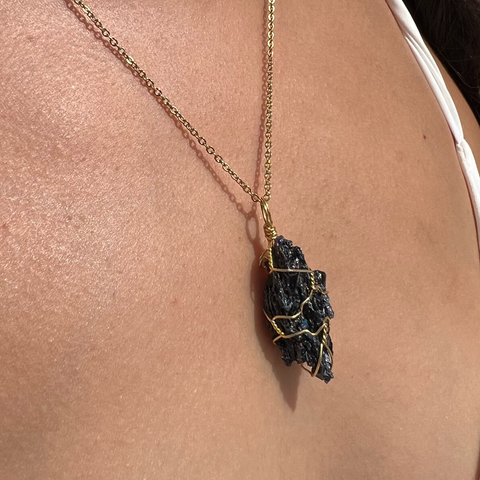 Collar con Diamantina