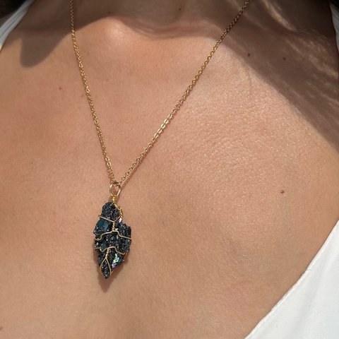 Collar con Diamantina