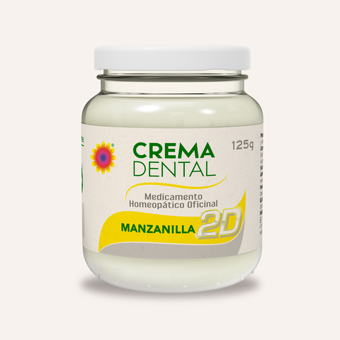 Crema Dental Natural Manzanilla 2D