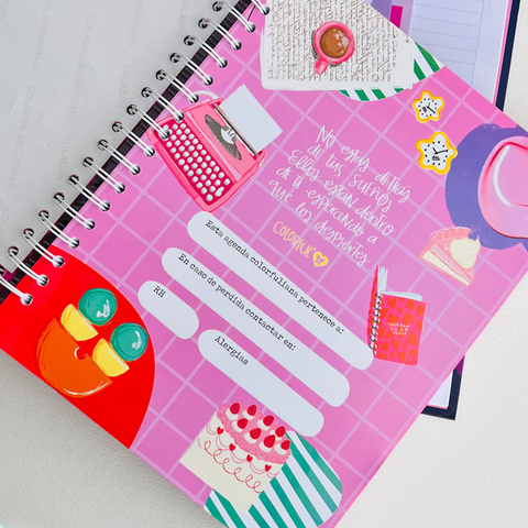 Cuaderno Corazones