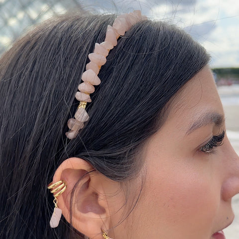 Diadema en Cuarzo