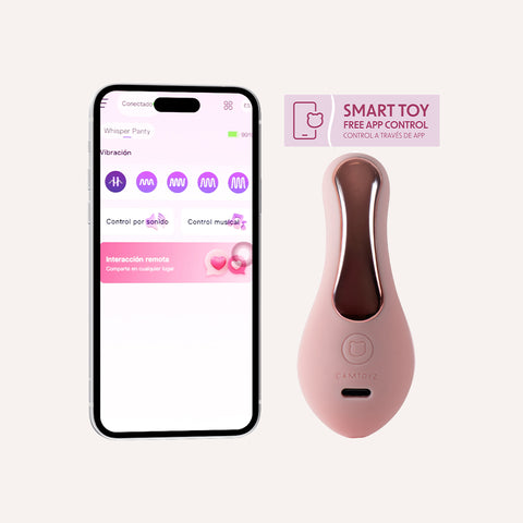 Whisper Panty Vibrador Camtoyz