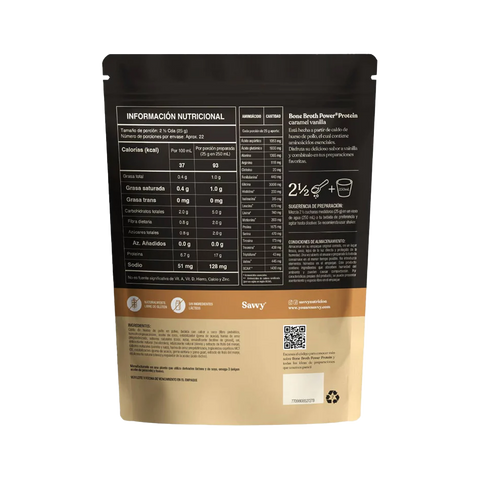 Bone Broth Power® Vainilla Caramelo 560gr